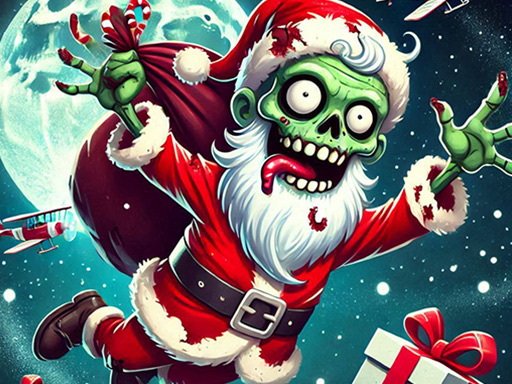 Flappy Zombie Santa Christmas Game img